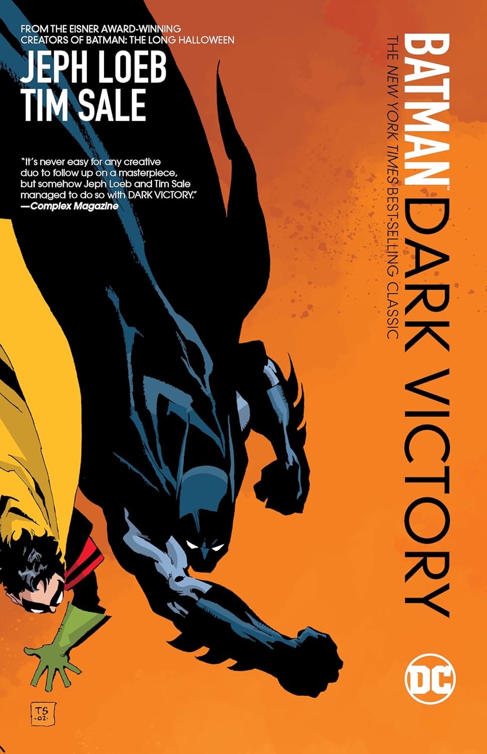 Batman Dark Victory Illustrated Graphic Novel Paperback